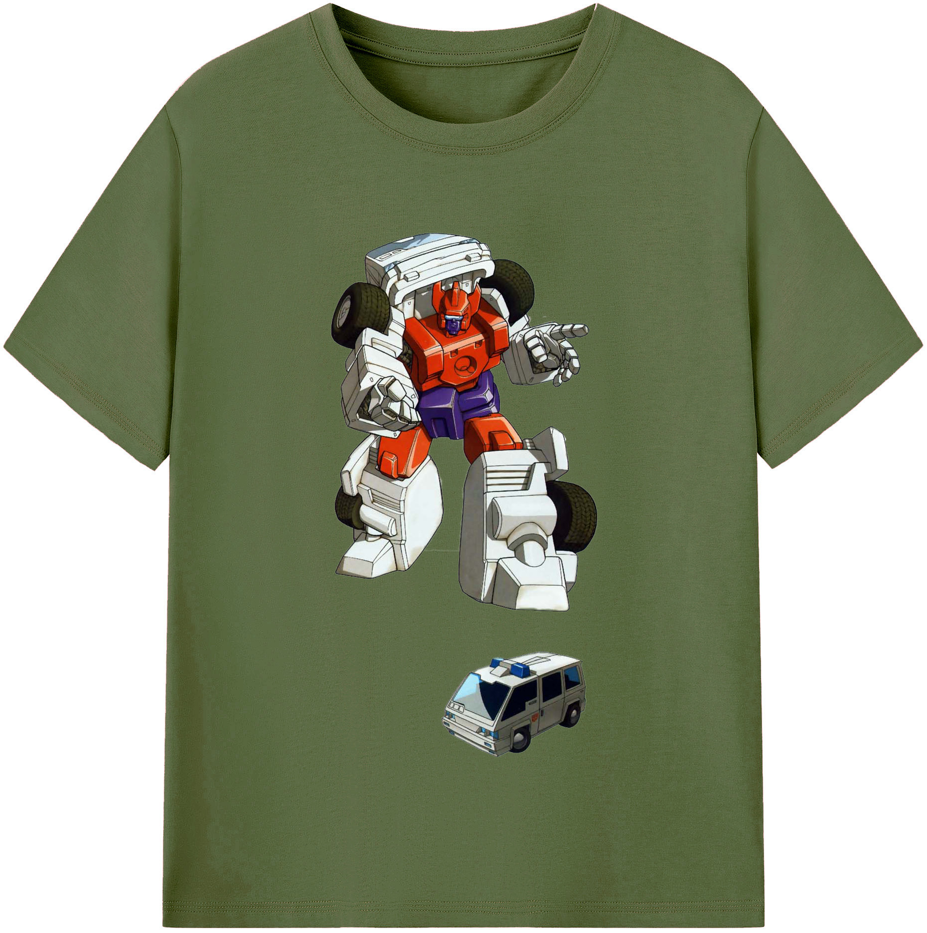 （画像用）  綿100％半袖Tシャツ（フロントプリント）
